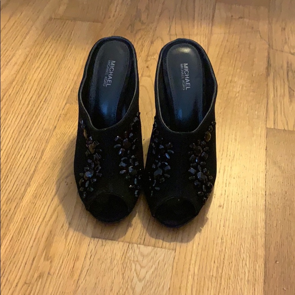 Michael kors slip on heels